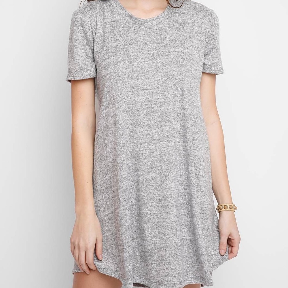 Scoop Neck Swing Dress